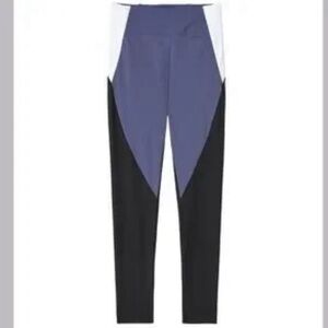 Victoria's Secret Black and Blue Performance Leggings